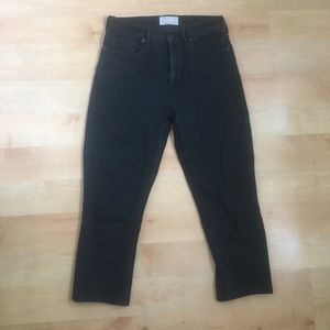 Everlane High Waisted Straight Jeans/ Ankle Length